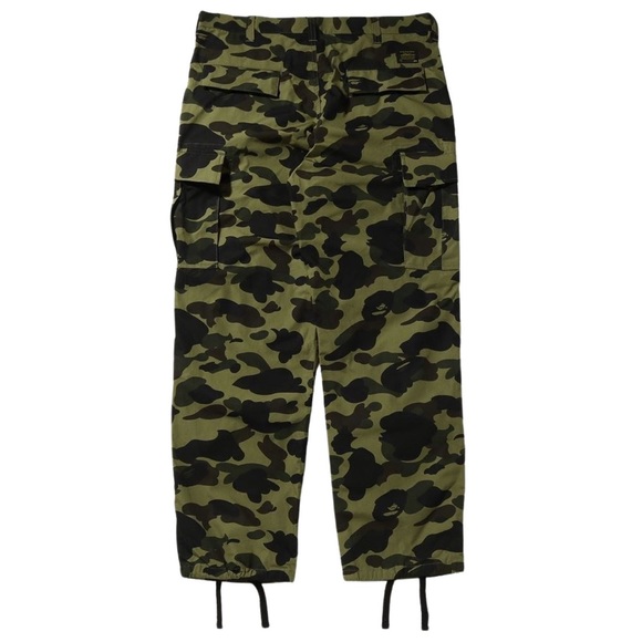 π₯ BAPE 1st Camo Cargo Pants Medium NWOT - Picture 2 of 7